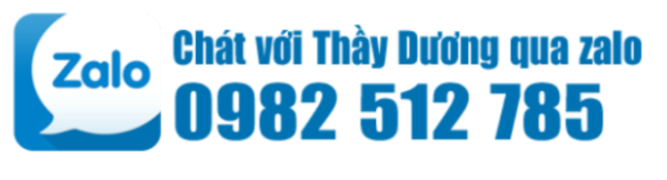 Liên hệ Zalo thầy Dương tư vấn khóa học đào tạo quảng cáo Google Ads