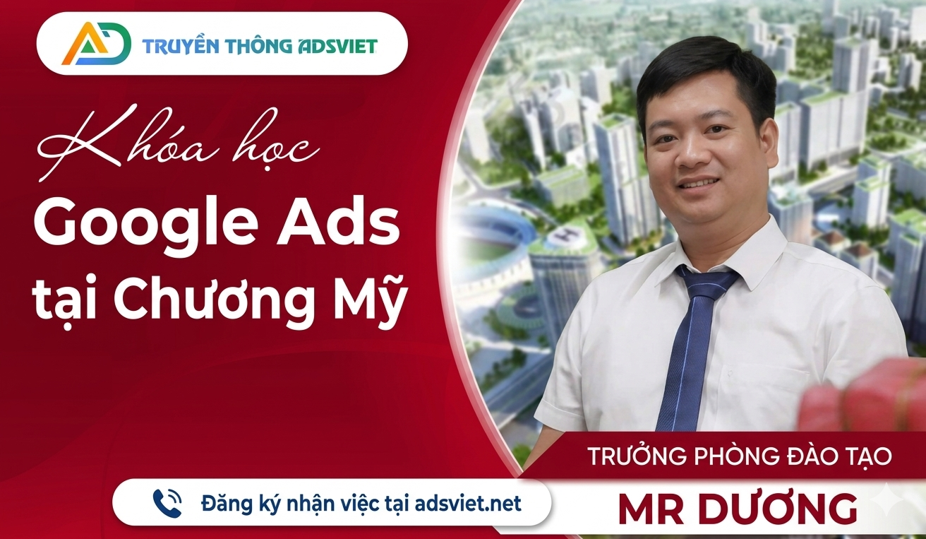 avt khóa học Google Ads tại Chương Mỹ