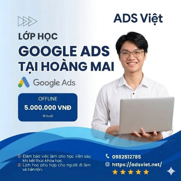 Lớp học google ads tại Hà Nội